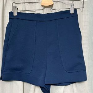 Aritzia blue shorts